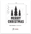 Merry Christmas by Funky Junk&#39;s Old Sign Stencils