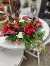 Christmas Centerpiece in Wood Box Instore Workshop Project