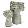 Lg Kissing Face Planter