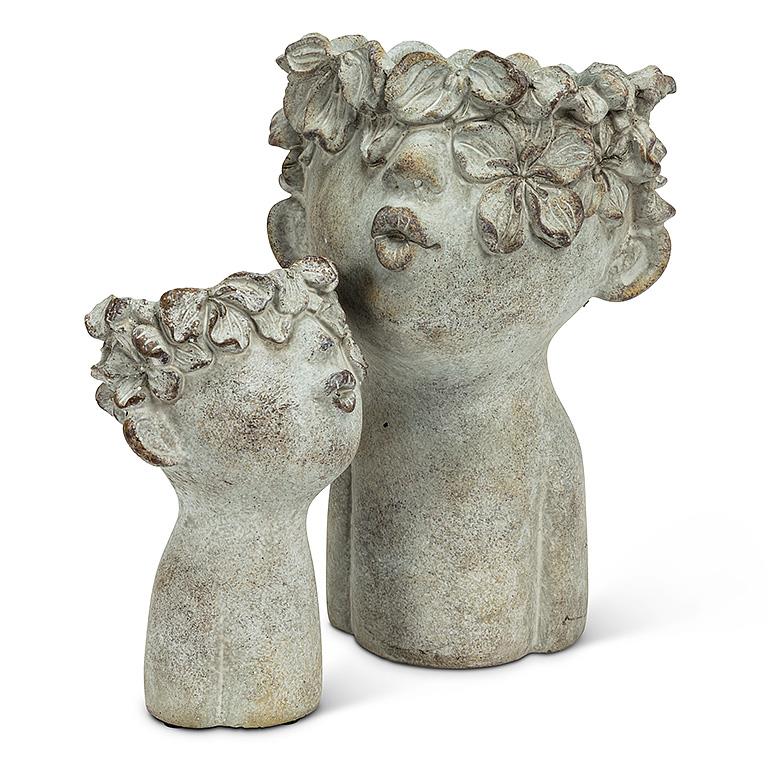 Lg Kissing Face Planter