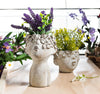 Lg Kissing Face Planter