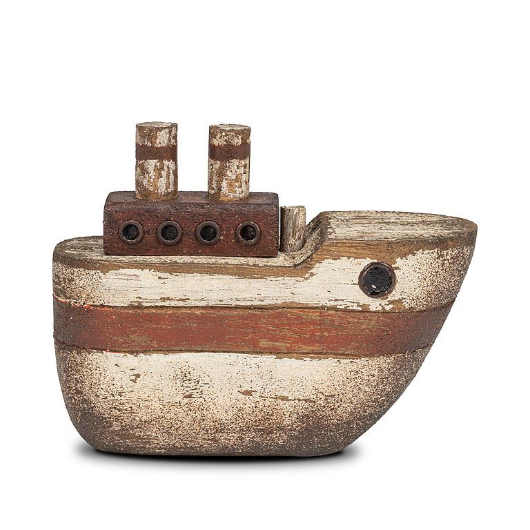 Md Wht Chunky Boat