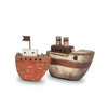 Md Wht Chunky Boat