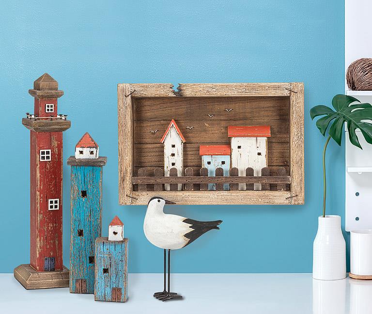 Sm Houses Wall Decor-