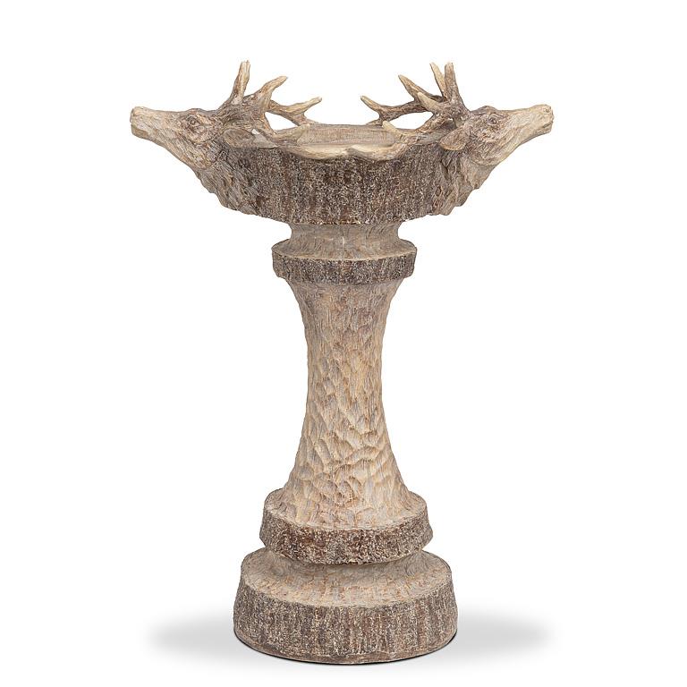 Double Deer Head Pillar Holder