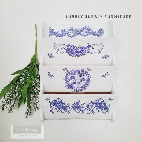 Decor Small Transfers® –French Blue – 3 sheets of 6&quot; x 12&quot;