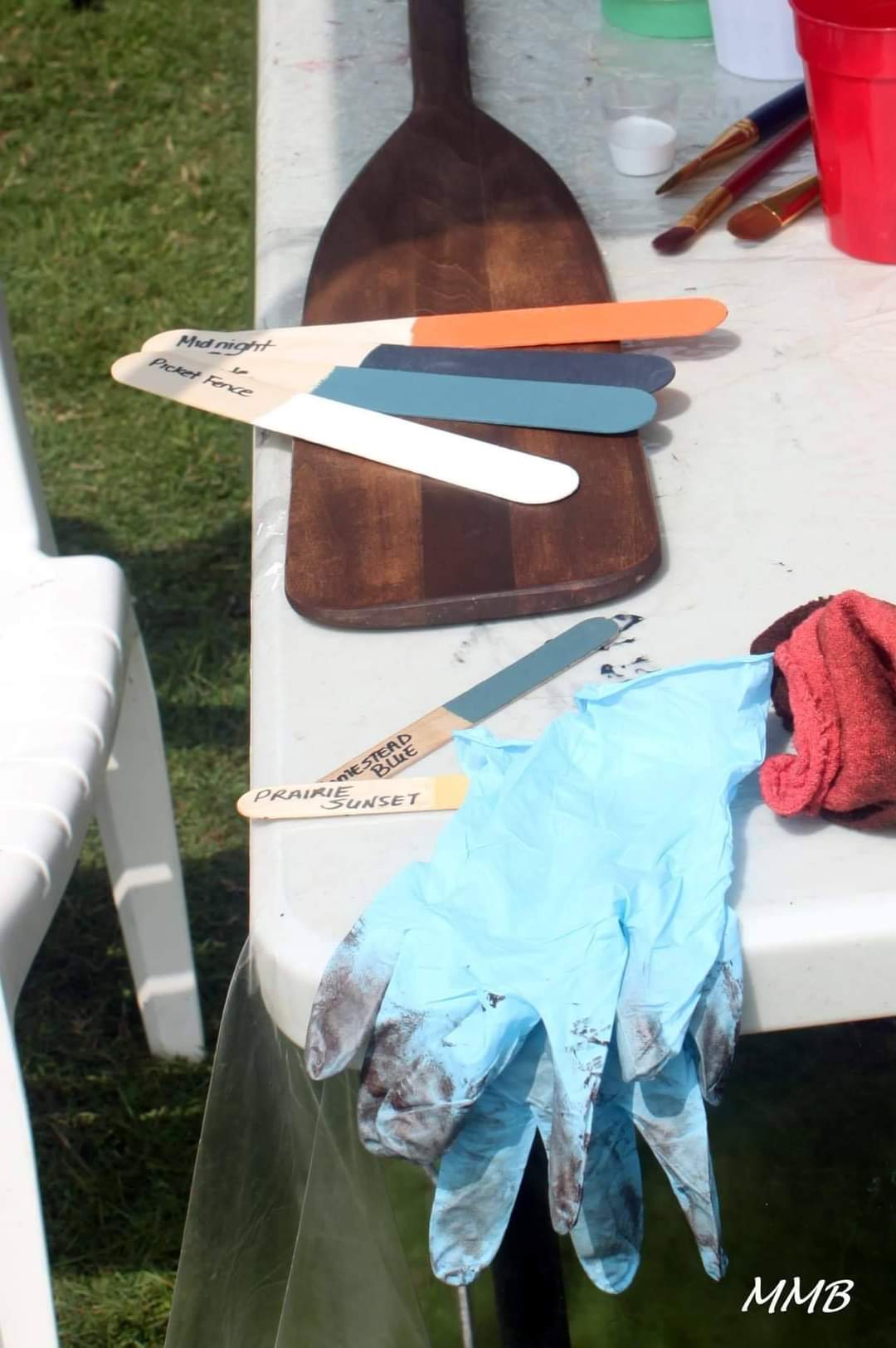 Canoe paddle workshop