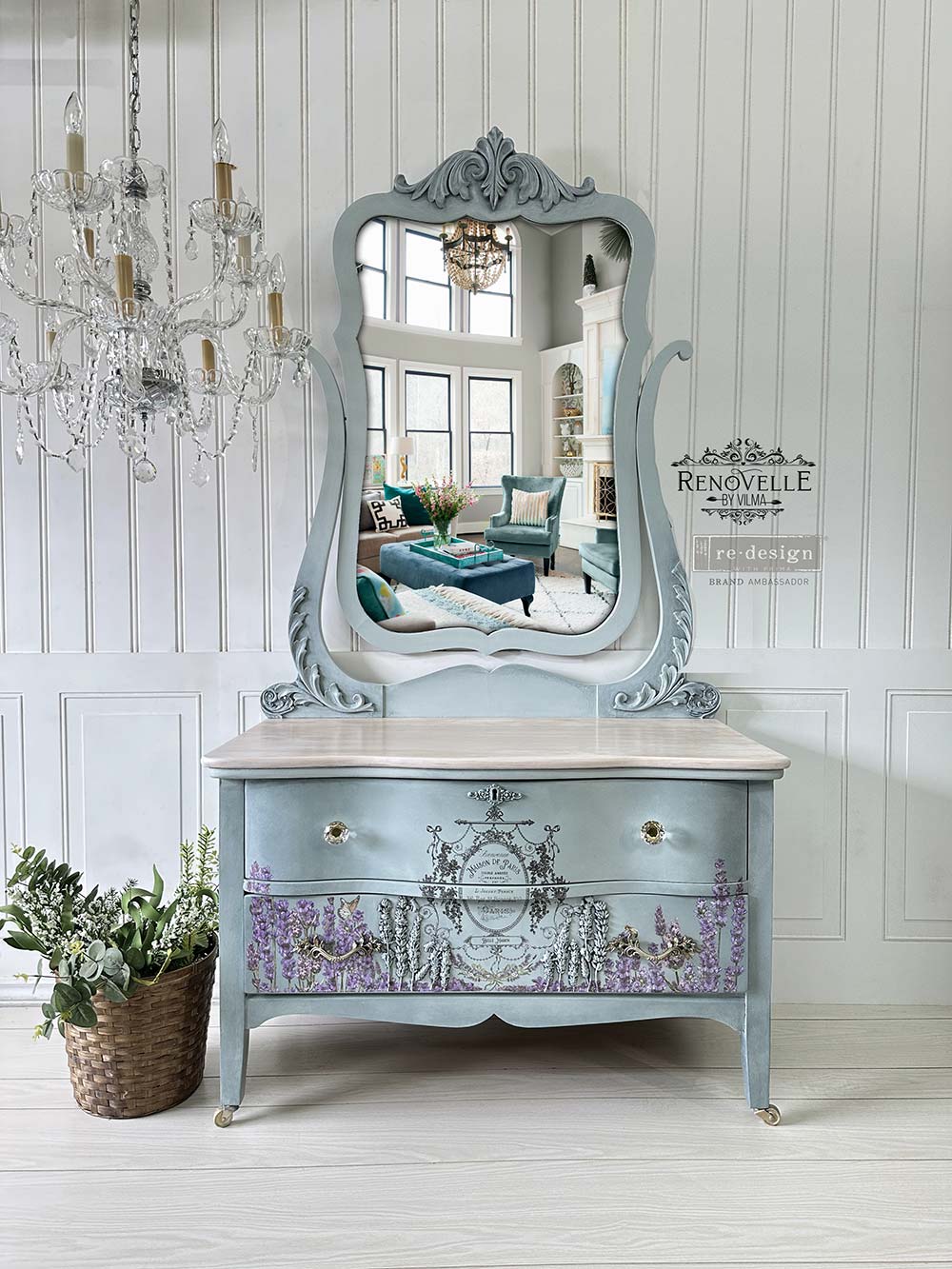 Redesign Decor Maxi Transfer - Maison De Paris-2 Sheets 12&quot;x12&quot;ea