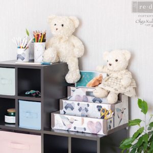 Redesign Decoupage Decor Tissue Paper - Origami Love- 1 SHEET, 19.5″X30″