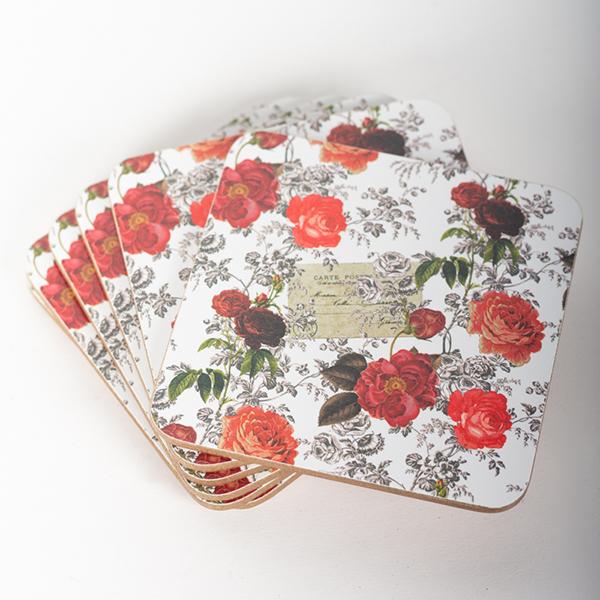 Floral Coasters