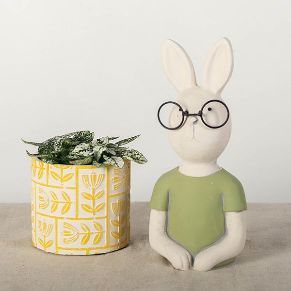 Ceramic Bunny in T-Shirt