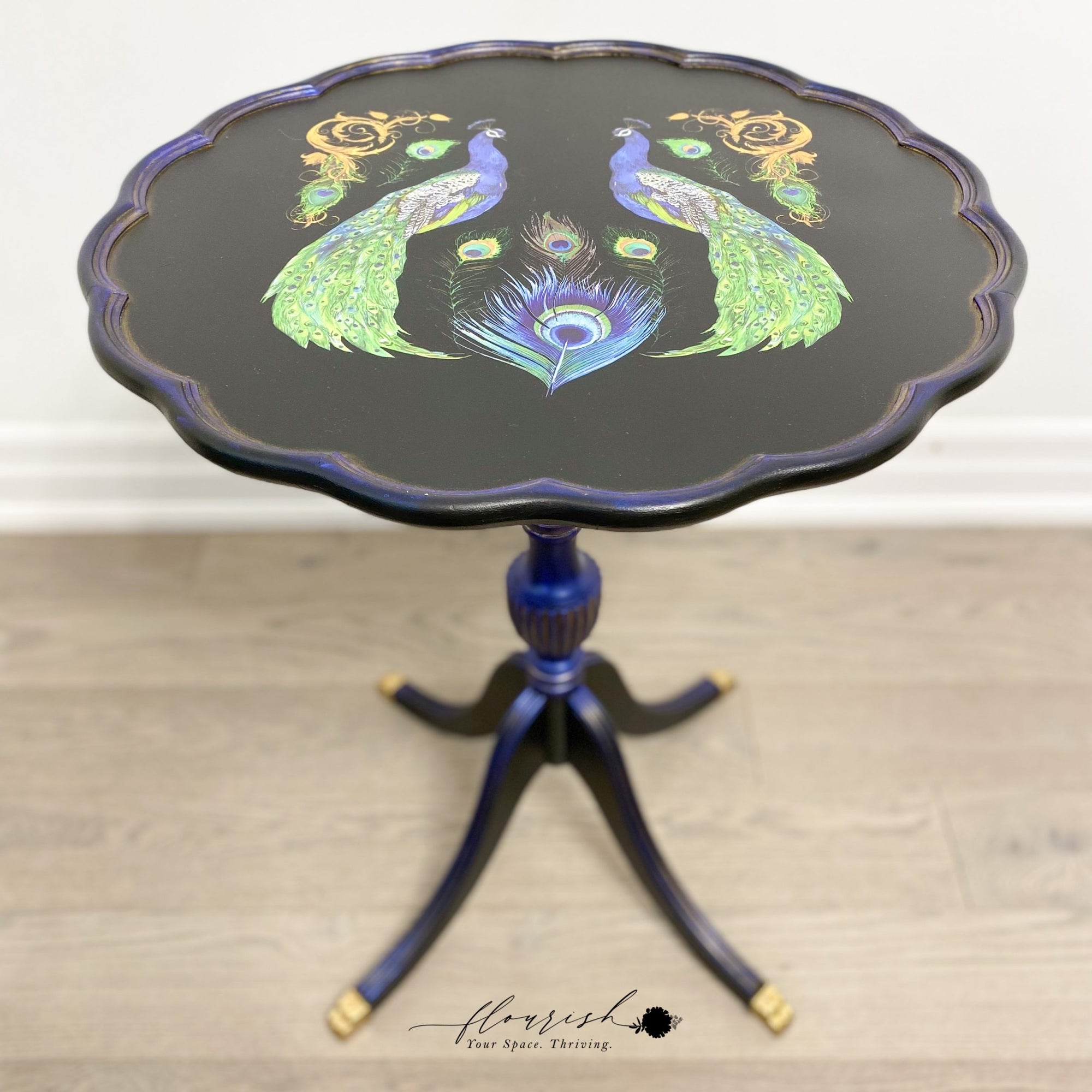 Decor Small Transfers® – Peacock Paradise– 3 sheets, 6″x12″