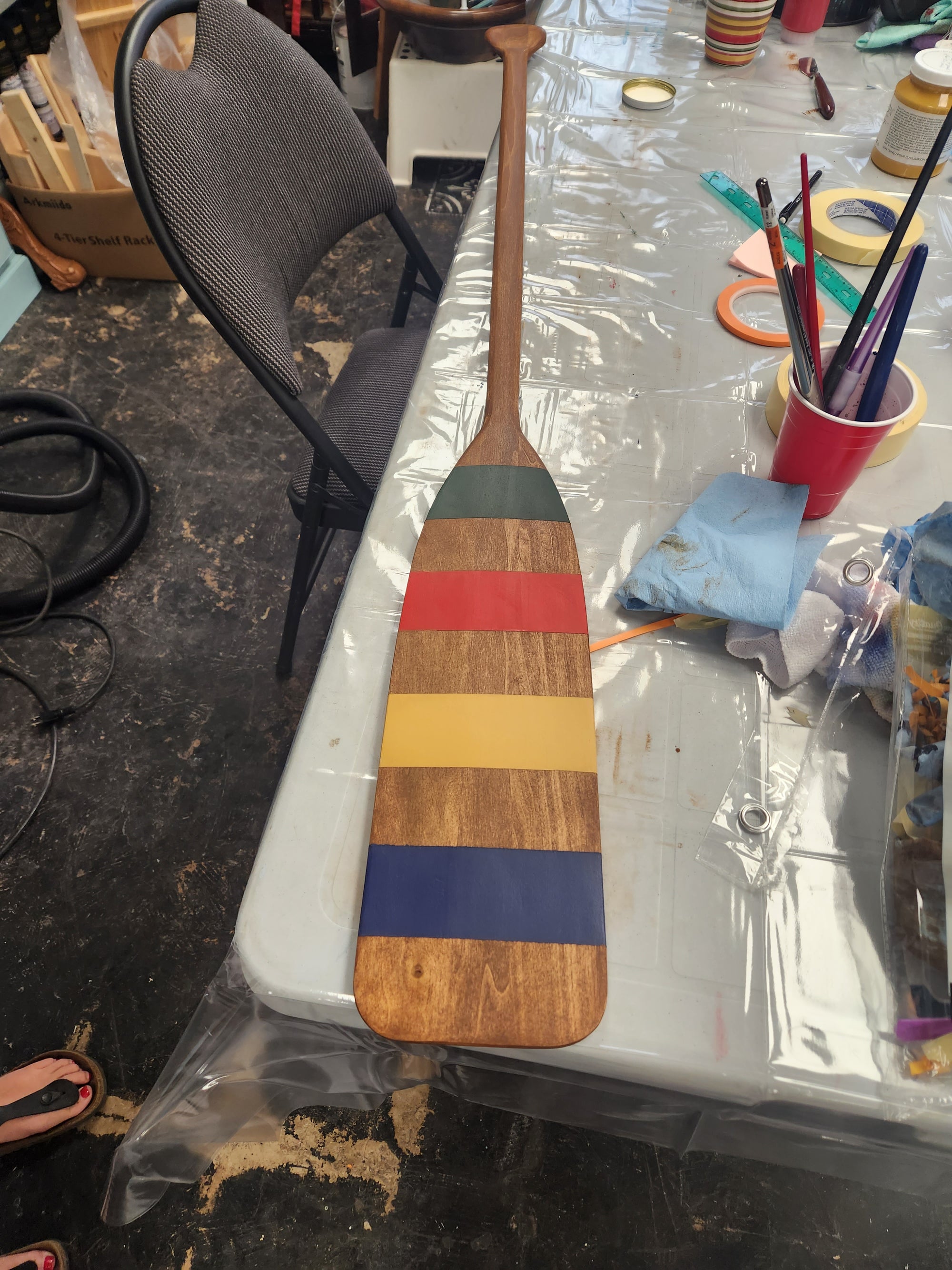 Canoe paddle workshop