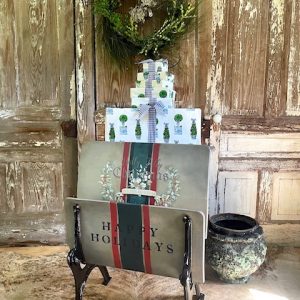 Decor Transfers® – Holly Jolly Xmas – total sheet size 24″x35″, cut into 2 sheets