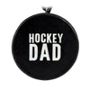 Hockey Dad Puck Ornament