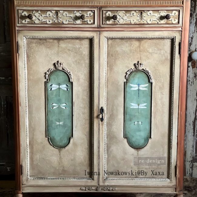 REDESIGN DECOR TRANSFERS® – SPRING DRAGONFLY – 3 SHEETS, 6″X12″