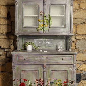 Redesign Decor Transfers® – The Flower Fields – total sheet size 24″x35″, cut into 2 sheets