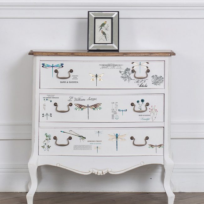 REDESIGN DECOR TRANSFERS® – SPRING DRAGONFLY – 3 SHEETS, 6″X12″