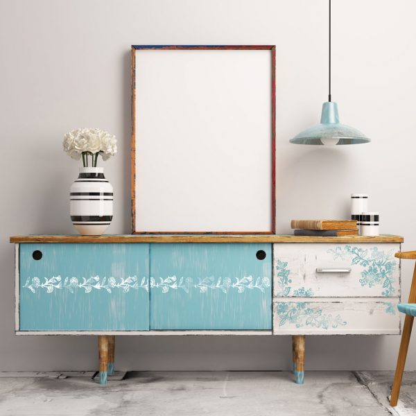 DECOR STAMP – BOLD BRANCHES – 12″X12″ SHEET SIZE, TOTAL 7 PCS