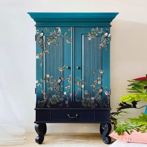 Decor Transfers® – Avian Sanctuary – total sheet size 24″x35″, cut into 2 sheets