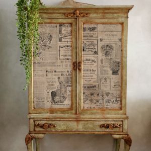 DECOUPAGE DECOR TISSUE PAPER – NEWSPRINT – 1 SHEET, 19″X30″