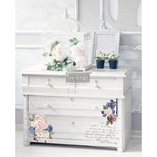 REDESIGN DECOR TRANSFERS® – LAVENDER BUSH – 2 SHEETS, DESIGN SIZE 22″ X 30″