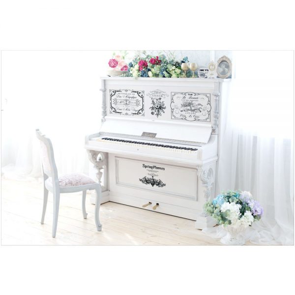 REDESIGN DECOR TRANSFERS® – SPRING FLOWERS – 4 SHEETS, DESIGN SIZE 22″ X 30″