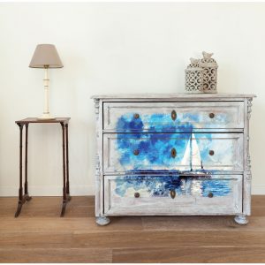 Redesign Decor Transfers® – On A Voyage  – 3 sheets, design size 25.1″ X 34.9″