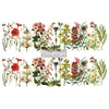 Redesign Decor Transfers® – The Flower Fields – total sheet size 24″x35″, cut into 2 sheets