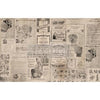 DECOUPAGE DECOR TISSUE PAPER – NEWSPRINT – 1 SHEET, 19″X30″
