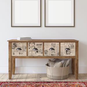 DECOUPAGE DECOR TISSUE PAPER – NEWSPRINT – 1 SHEET, 19″X30″