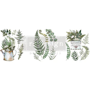 Decor Middy Transfers® – Botanical Snippets – 3 sheets,  8.5&quot; x 11&quot;.