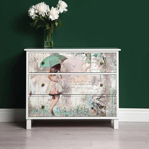 Redesign Decoupage Decor Fiber Tissue Paper A1 - Rainy Afternoon