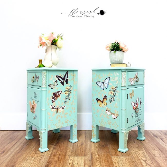 Redesign Decor Transfer® – Butterfly Dance – Total siz 24″X35″, CUT INTO 3 SHEETS