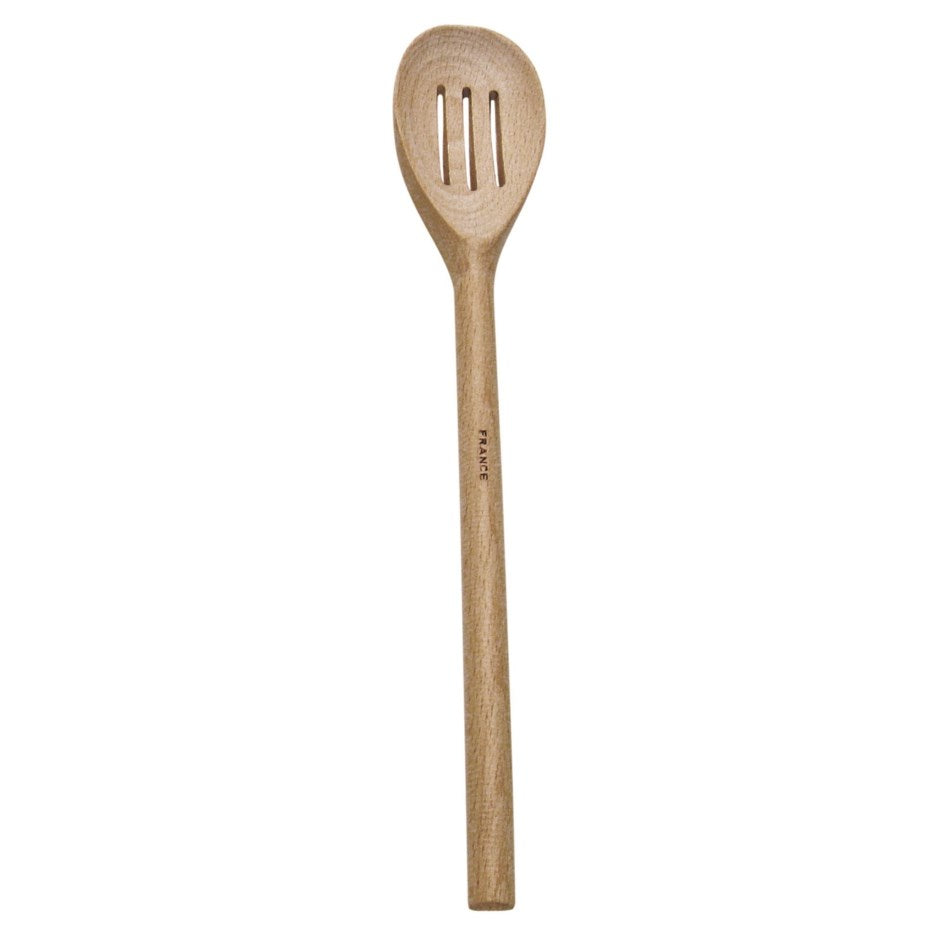 Spoon-Slotted French 14&quot; Beechwood