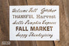 Fall Greetings by Funky Junk&#39;s Old Sign Stencils