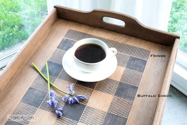 Buffalo Check Pattern by Funky Junk&#39;s Old Sign Stencils