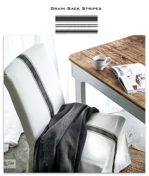 Grain Sack Stripes-by Funky Junk&#39;s Old Sign Stencils