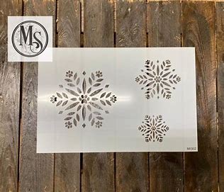 Snowflake with pawprint
