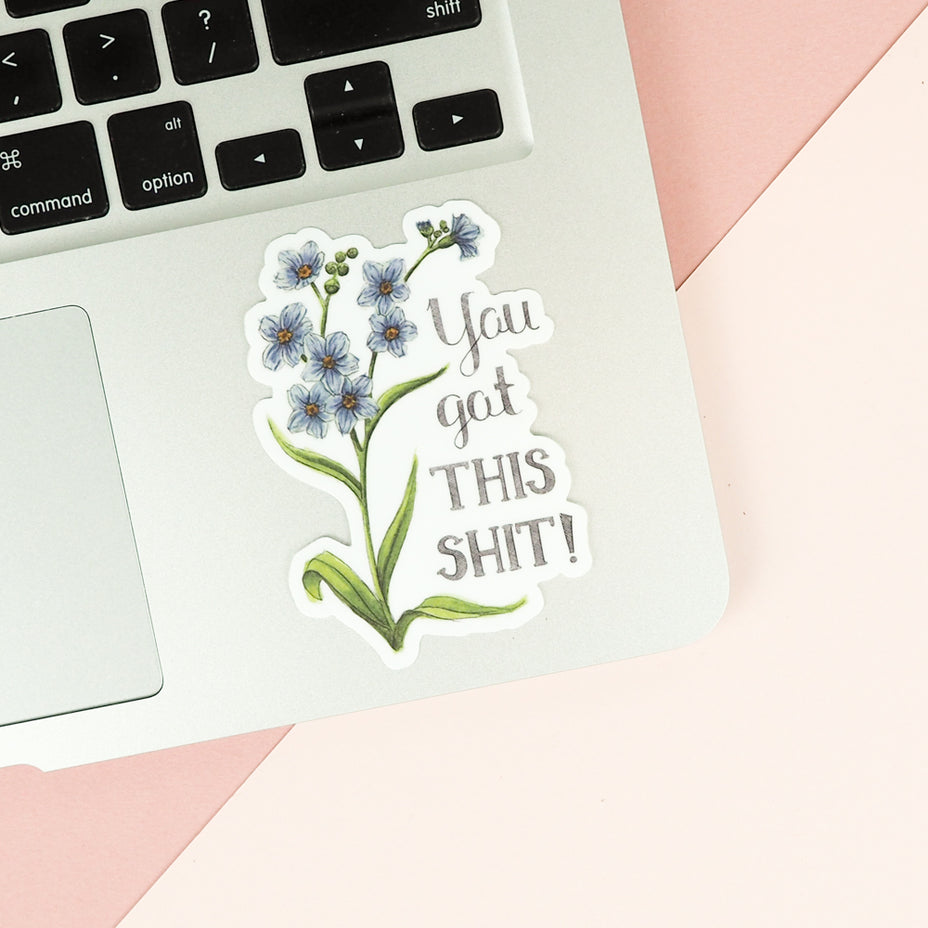 You Got This Shit Sticker