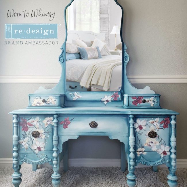 Redesign Decor Transfer® –Wildflowers– Total size 24″X35″, CUT INTO 3 SHEETS