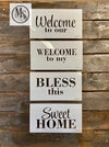 Add Ons for HOME Vertical Sign