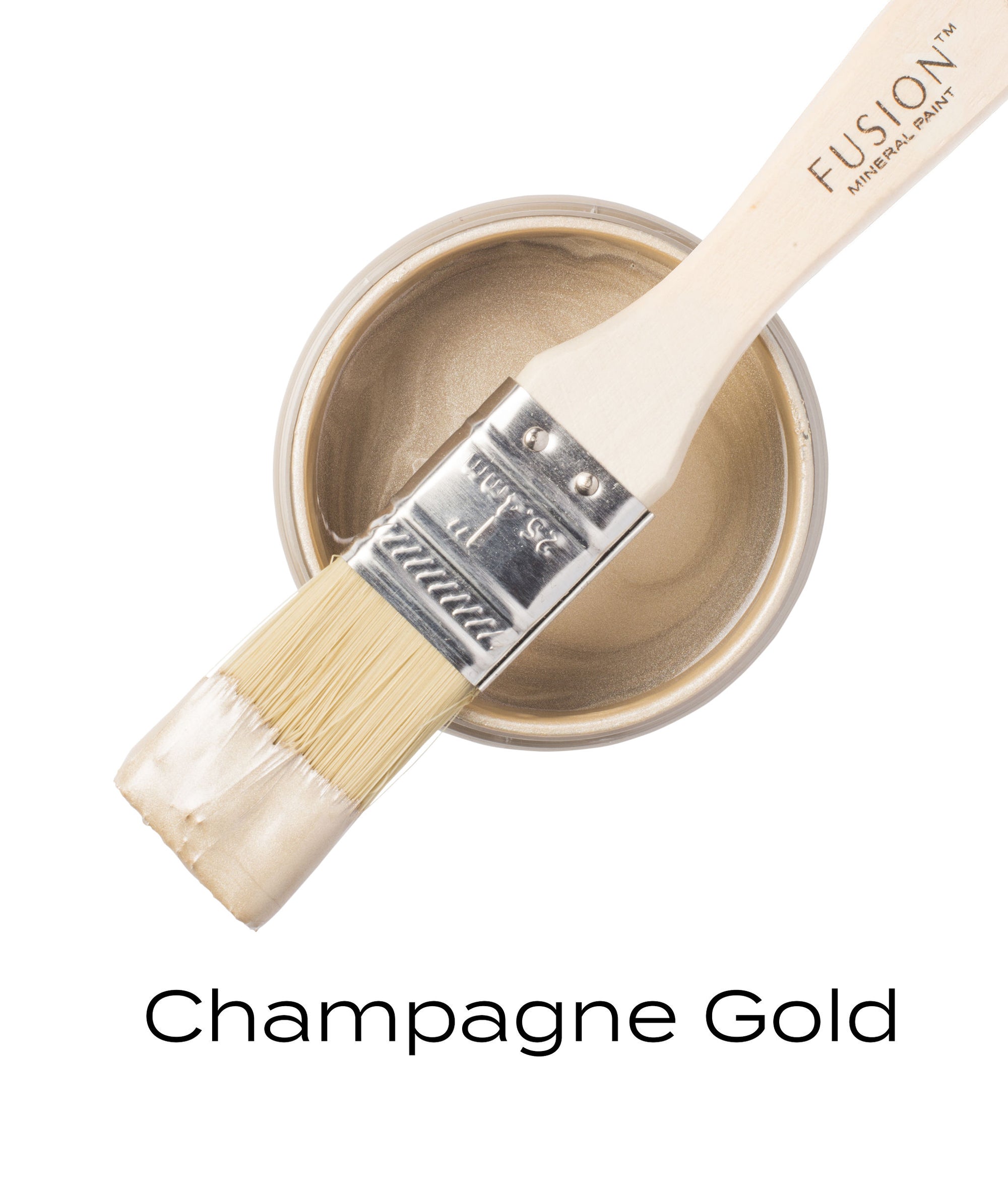 Champagne Gold Metallic Fusion Mineral Paint
