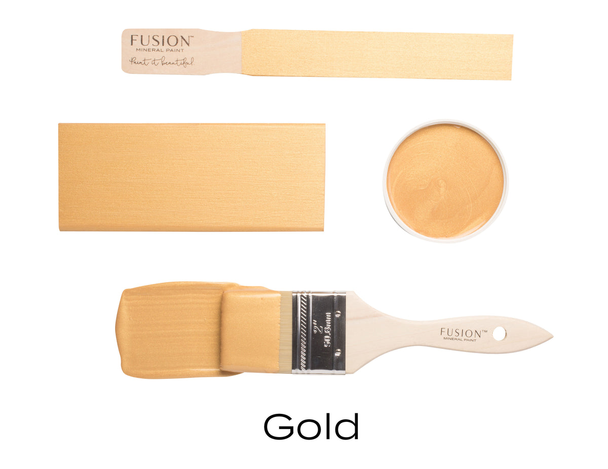 Gold Metallic- Fusion Mineral Paint