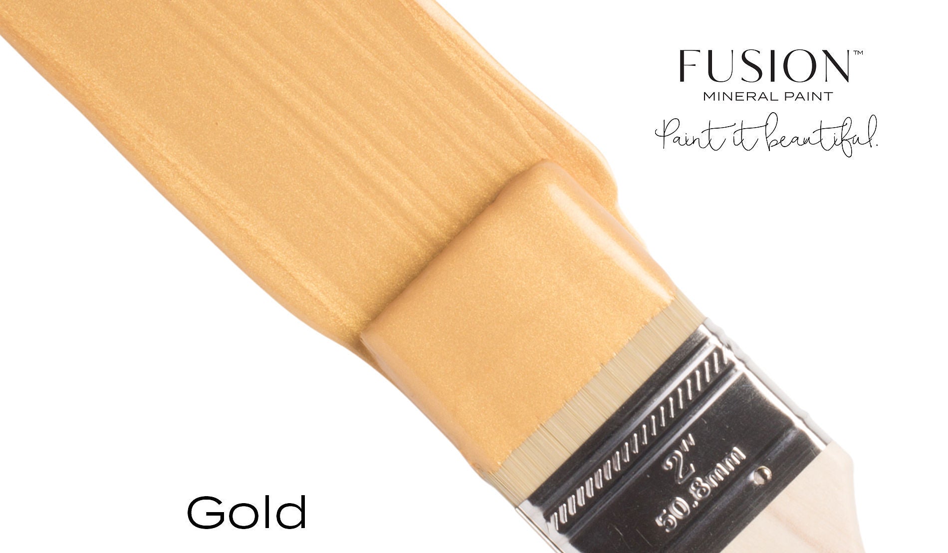 Gold Metallic- Fusion Mineral Paint