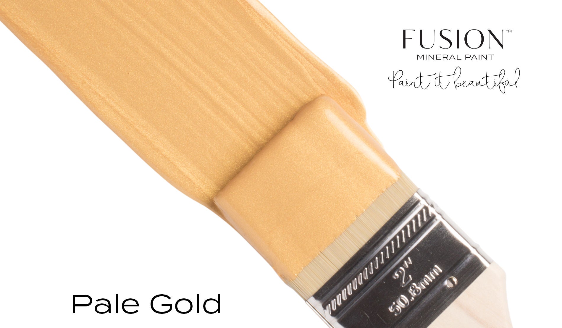 Pale Gold Metallic- Fusion Mineral Paint