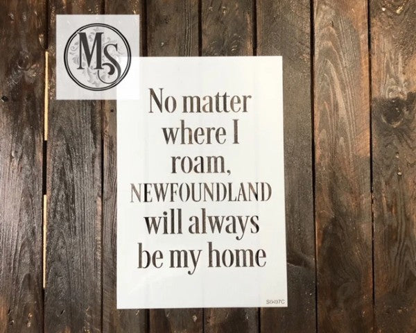 No Matter Where I Roam- PEI &amp; Newfoundland