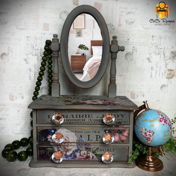 REDESIGN DECOR TRANSFERS® – LAVENDER BUSH – 2 SHEETS, DESIGN SIZE 22″ X 30″