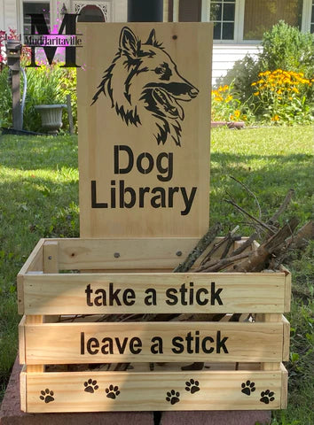 Dog Library Designs-Retriever Head