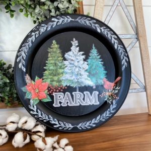 Decor Transfers® – Holly Jolly Xmas – total sheet size 24″x35″, cut into 2 sheets